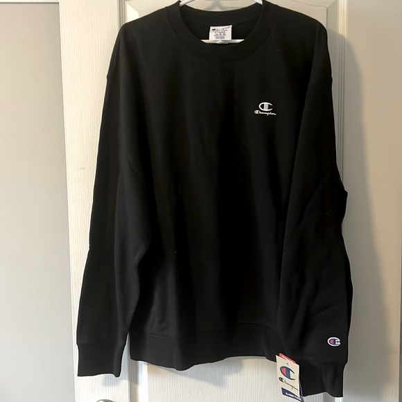 New Black Xl Men Champion Classic Fleece - Picture 1 of 5